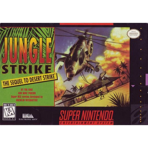 Jungle Strike (Super Nintendo) - Premium Video Games - Just $0! Shop now at Retro Gaming of Denver