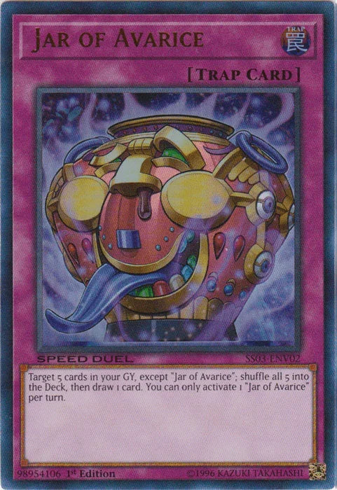 Jar of Avarice [SS03-ENV02] Ultra Rare - for just $0.20! 