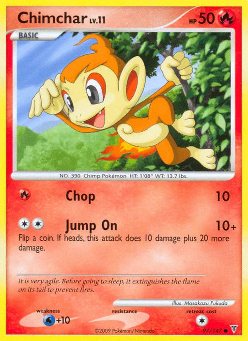Chimchar (97/147) [Platinum: Supreme Victors] - for just $0.20! 