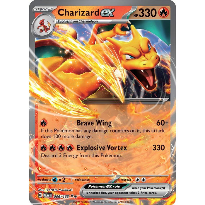 Charizard ex (006/165) [Scarlet & Violet: 151] - Just $3.30! Shop now at Retro Gaming of Denver