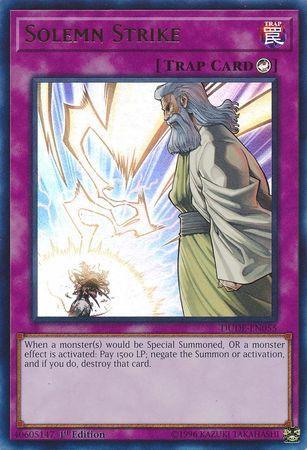 Solemn Strike [DUDE-EN055] Ultra Rare - for just $0.20! 