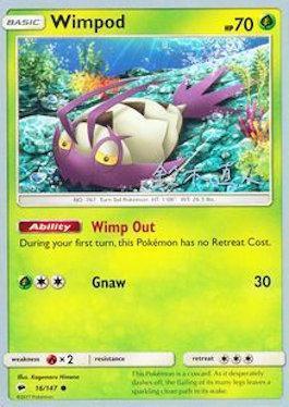 Wimpod (16/147) (Golisodor - Naoto Suzuki) [World Championships 2017] - for just $0.40! 