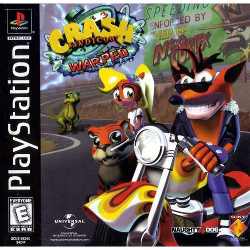 Crash Bandicoot Warped (Playstation) - Just $0! Shop now at Retro Gaming of Denver