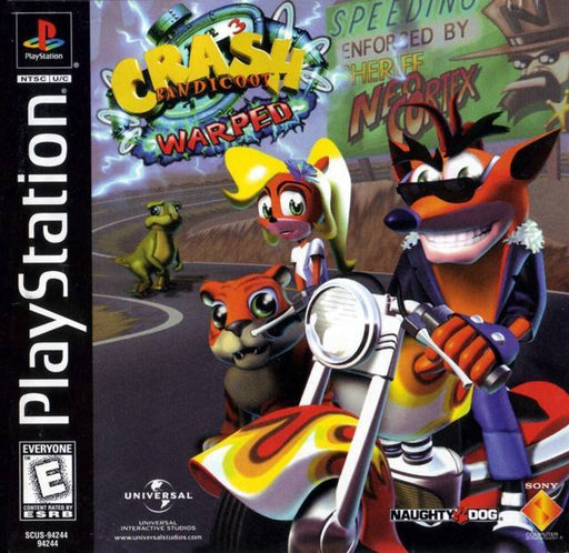 Crash Bandicoot 3: Warped (Holographic Cover) (Playstation) - for just $0! 