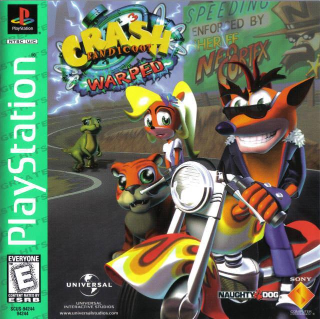 Crash Bandicoot Warped (Greatest Hits) (Playstation) - Just $0! Shop now at Retro Gaming of Denver