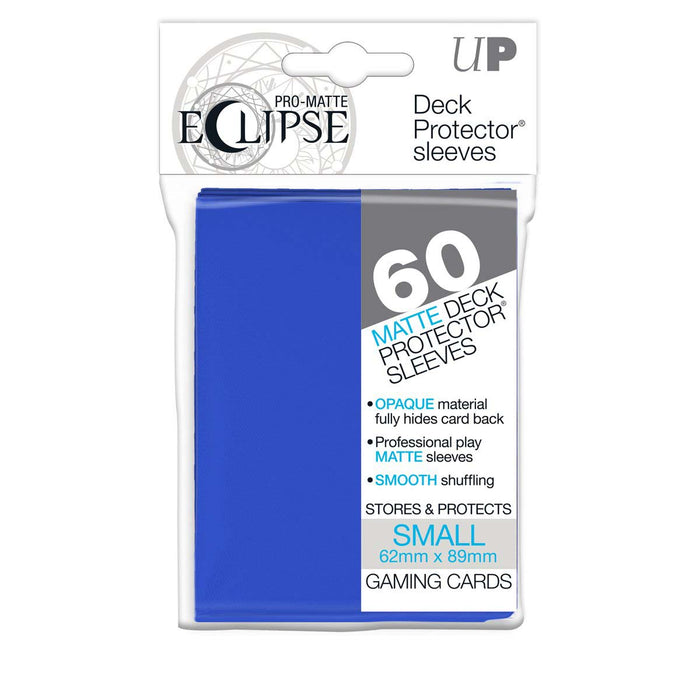 Ultra PRO: Small 60ct Sleeves - Eclipse PRO-Matte (Pacific Blue) - Just $0! Shop now at Retro Gaming of Denver