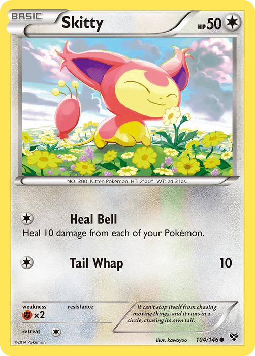 Skitty (104/146) [XY: Base Set] - for just $0.15! 