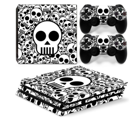 PS4 Pro Anti-Scrape Geometric Pattern Sticker | Durable Protection for Gaming Console - for just $25.94! 