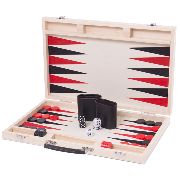 Rustik Deluxe Wood Case: Backgammon - for just $39.99! 