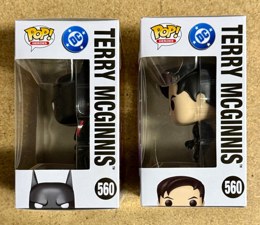 Funko Pop! DC Heroes Terry McGinnis & Unmasked Chase #560 Batman Beyond 2025 Set Of 2 - for just $50! 