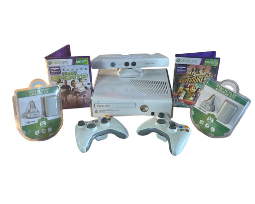 Xbox 360 Slim 4GB White Kinect Bundle - Xbox 360 - for just $304! 