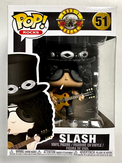 Funko Pop! Rocks Slash With Guitar #51 Guns N Roses 2016 Hard Rock - for just $15! 
