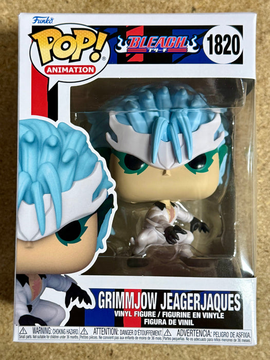 Funko Pop! Animation Grimmjow JaegerJaques #1820 Bleach 2024 Sixth Espada - for just $12! 