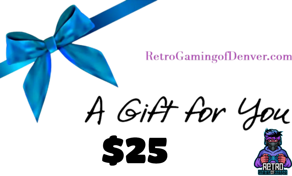 Retro Gaming of Denver Digital Gift Cards - for just $5! 