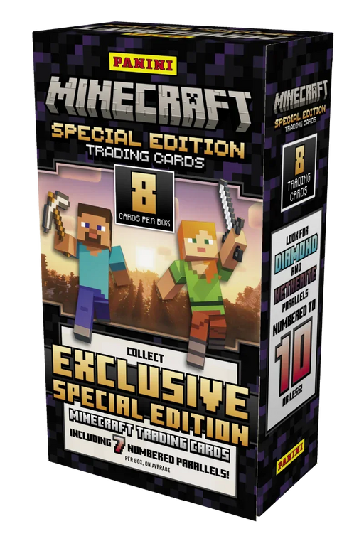 2025 Panini Minecraft Special Edition Trading Cards - Hobby Box - for just $150! 