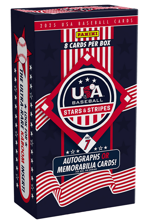 2025 Panini USA Stars & Stripes Baseball - Hobby Box - for just $120! 