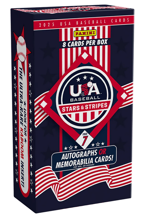 2025 Panini USA Stars & Stripes Baseball - Hobby Box - for just $120! 