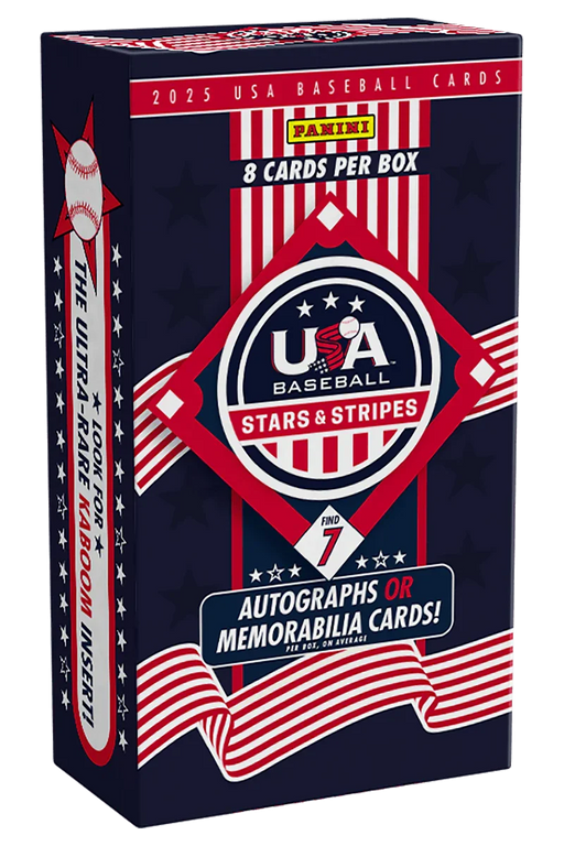 2025 Panini USA Stars & Stripes Baseball - Hobby Box - for just $120! 