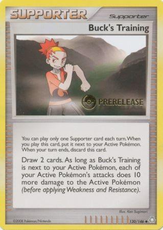Bucks Training (130/146) (Prerelease Promo) [Diamond & Pearl: Legends Awakened] - for just $3.40! 