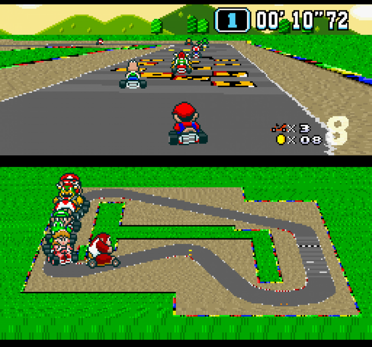 Super Mario Kart – Super Nintendo Entertainment System (SNES) - for just $35.99! 