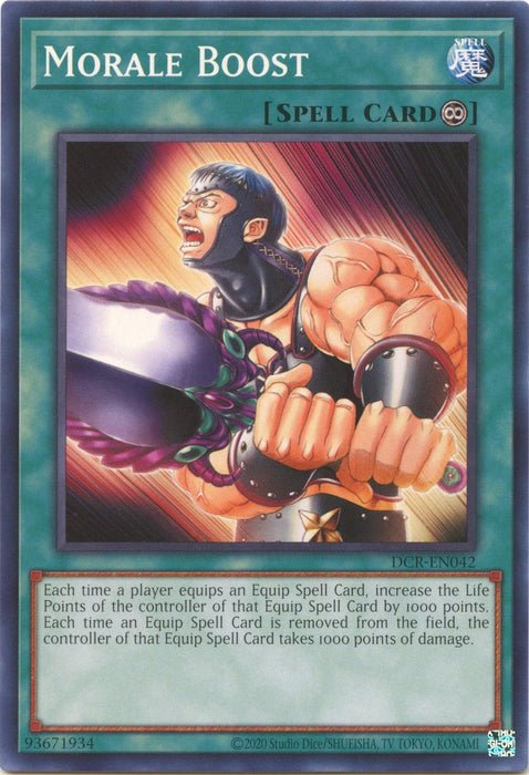 Morale Boost (25th Anniversary) [DCR-EN042] Common - for just $0.10! 