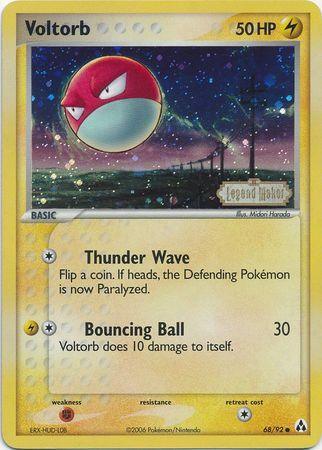 Voltorb (68/92) (Stamped) [EX: Legend Maker] - for just $4.55! 