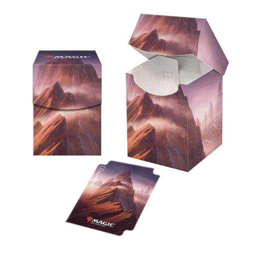 Ultra PRO: Deck Box - PRO 100+ (Unstable Lands - Mountain) - for just $0! 
