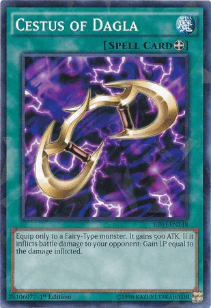 Cestus of Dagla [BP03-EN148] Shatterfoil Rare - for just $0.15! 