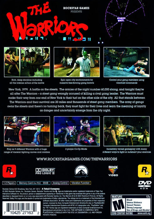 The Warriors – PlayStation 2 (PS2) - for just $59.99! 