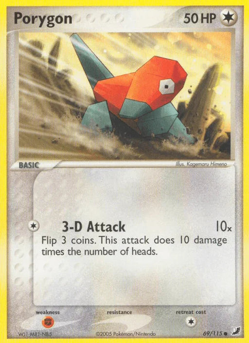 Porygon (69/115) [EX: Unseen Forces] - for just $0.30! 