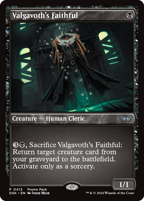 Valgavoth's Faithful (PPDSK-412) - Duskmourn: House of Horror Foil - for just $0.11! 