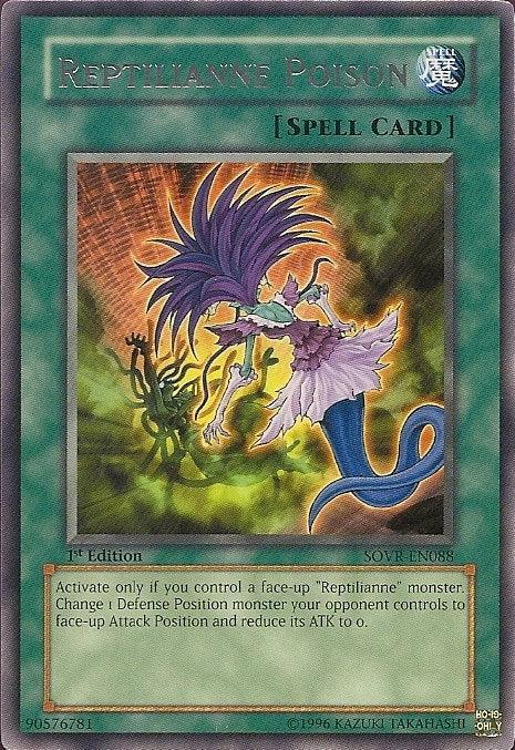 Reptilianne Poison [SOVR-EN088] Rare - for just $0.15! 