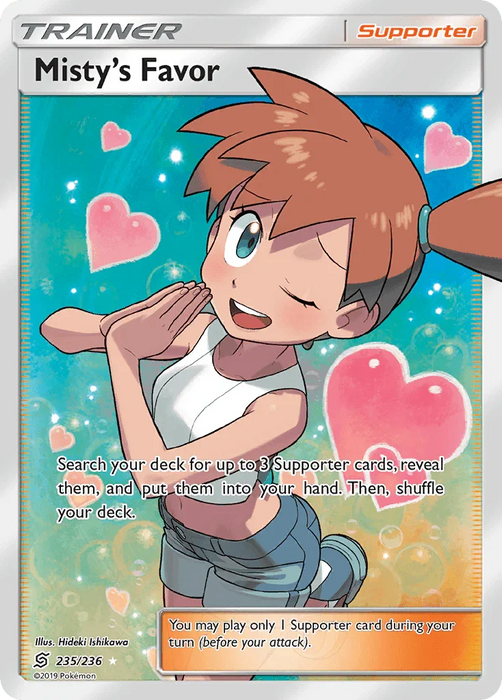 Misty's Favor (235/236) [Sun & Moon: Unified Minds] - for just $132.85! 