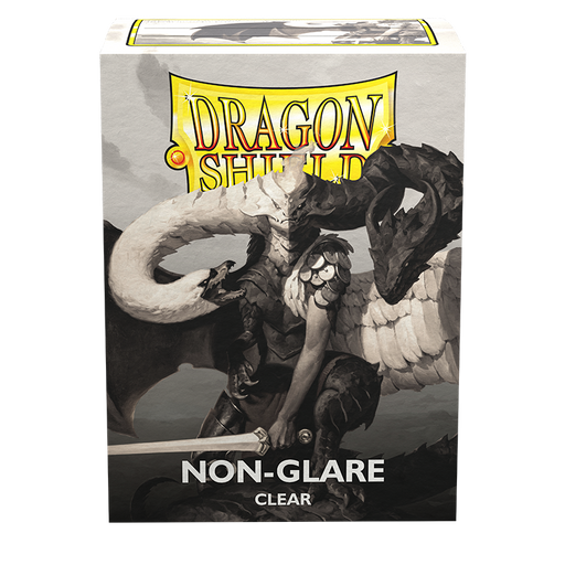 Dragon Shield: Standard 100ct Sleeves - Clear (Non-Glare Matte) - Just $9.95! Shop now at Retro Gaming of Denver