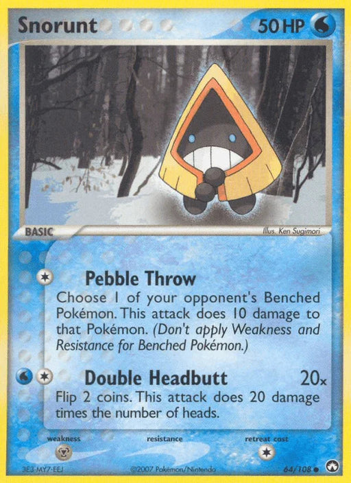 Snorunt (64/108) [EX: Power Keepers] - for just $0.20! 