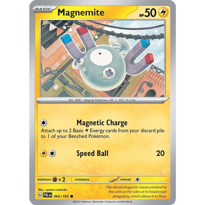 Magnemite (065/193) [Scarlet & Violet: Paldea Evolved] - Just $0.04! Shop now at Retro Gaming of Denver