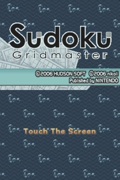 Sudoku Gridmaster – Nintendo DS (DS) - for just $0! 