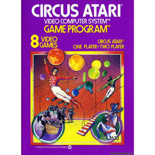 Circus Atari (Atari 2600) - Premium Video Games - Just $0! Shop now at Retro Gaming of Denver