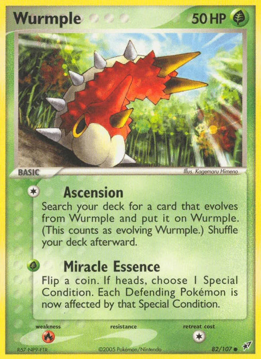 Wurmple (82/107) [EX: Deoxys] - for just $0.35! 
