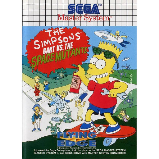 The Simpsons Bart vs the Space Mutants (Sega Master System) - Just $0! Shop now at Retro Gaming of Denver