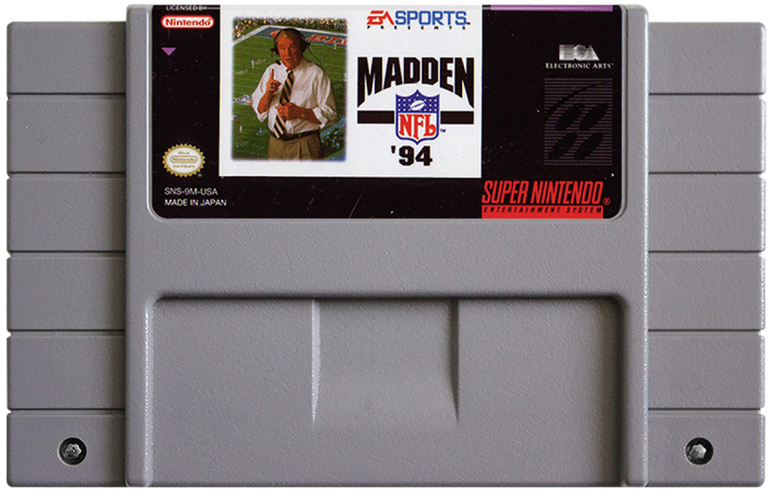 Madden NFL '94 – Super Nintendo Entertainment System (SNES) - for just $5.99! 