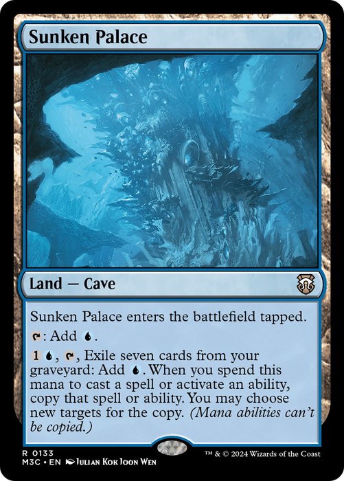 Sunken Palace (M3C-133) - Modern Horizons 3 Commander - for just $0.10! 