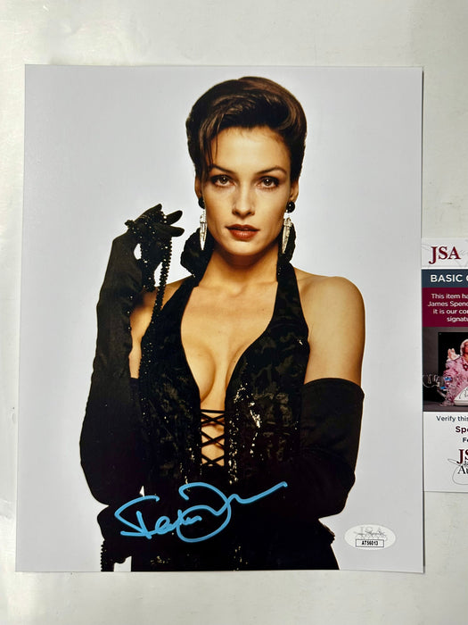 Famke Janssen Signed 007 James Bond Xenia Onatopp 8x10 Photo With JSA COA - for just $175! 