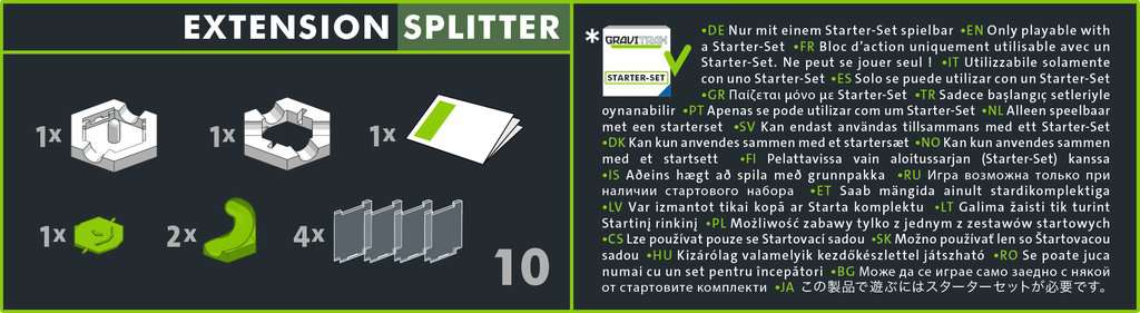 GraviTrax Pro: Extension Vertical Splitter - for just $10.99! 