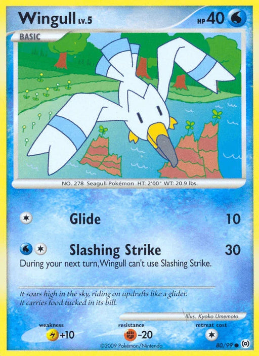 Wingull (80/99) [Platinum: Arceus] - for just $0.15! 