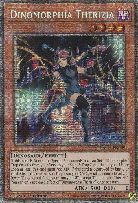 Dinomorphia Therizia [BACH-EN009] Starlight Rare - for just $8.60! 