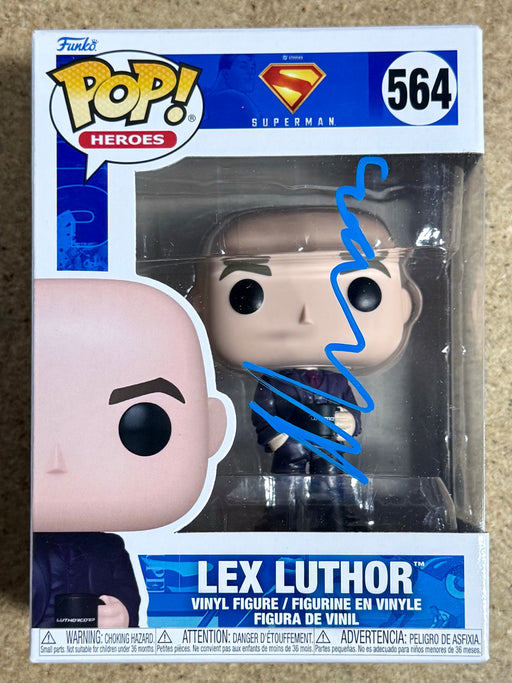 Nicholas Hoult Signed 2025 Funko Pop! DC Lex Luthor Superman #564 With JSA COA - for just $200! 