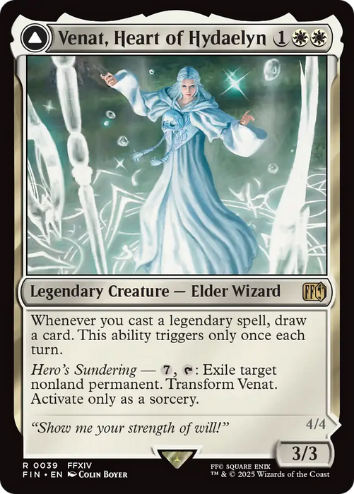 Venat, Heart of Hydaelyn // Hydaelyn, the Mothercrystal (FIN-039) - FINAL FANTASY Foil - for just $0.46! 