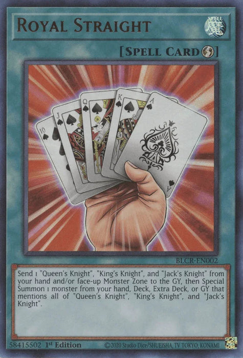 Royal Straight [BLCR-EN002] Ultra Rare - for just $0.15! 