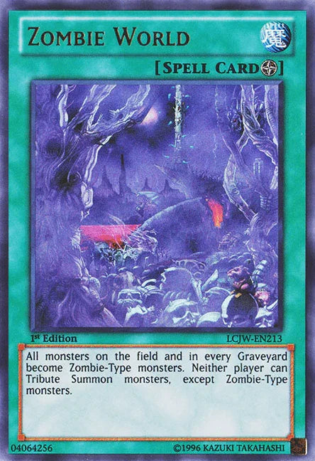 Zombie World [LCJW-EN213] Ultra Rare - for just $0.40! 
